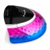 GLOW UV/LED Лампа YC57 синьо-розова 268W
