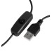Glow Snake UV/LED Lamp Black - Лампа мини за бюро (фенерче)