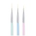 Nail Art Brushes Четки за рисуване 3бр. Nail Art Brushes Четки за рисуване 3бр.