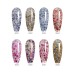 TPO & HEMA FREE Canni Color Glitter Nail Gel 9ml. - 8081