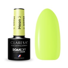 CLARESA Гел лак 5gr. - Neon 3
