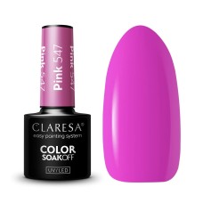 CLARESA Гел лак 5gr. - Pink 547