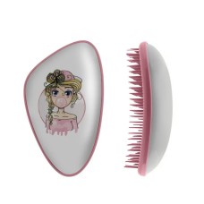 Dessata Четка за разресване - бяла Teen Bubble Gum Brush