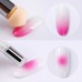 Molly Nails Sponge Brush for Ombre Двустранна гъбка за омбре розова
