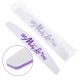 Molly Lac Nail File Boat Zebra Purple 180/240 Пила за нокти