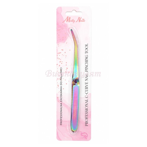 Molly Nails Professional Nail Tunnel Clamp Щипка за оформяне на С-извивка
