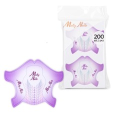 Molly Nails Форми за изграждане, лилави 200бр. Molly Nails Форми за изграждане, лилави 200бр.