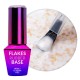 Molly Nails Flakes Rubber Base HEMA Free Milk&Gold 10g - База с каучук