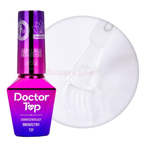 Molly Nails Doctor Top 10g - Иновативен топ за гел лак без лепкав слой