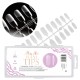 Molly Nails Flexi Tips Oval 006-3 - Удължители за нокти овални 240бр.