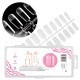 Molly Nails Flexi Tips Square 004-3 - Удължители за нокти квадрат 240бр.