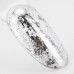 Molly Lac Metallic Alu Flakes Alluring Silver No. 1 - Декорация за нокти