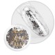 Molly Lac Metallic Alu Flakes Alluring Silver No. 1 - Декорация за нокти