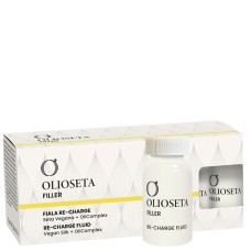 OLIOSETA FILLER Re-Charge Fluid Кутия филър ампули за възстановяване и ламиниране на косата 10 бр х 15 мл.