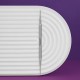 STALEKS PRO Инструмент за педикюр Pedicure Toenail File EXPERT 60 TYPE 4 (тясна права пила и тясна пила с извит край)