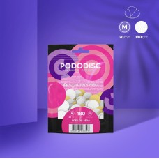 STALEKS PRO Еднократни пили за диск за педикюр с мек слой PODODISC M EXPERT 180 grit (50 бр.) STALEKS PRO Еднократни пили за диск за педикюр с мек слой PODODISC M EXPERT 180 grit (50 бр.)