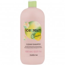 Inebrya Cleany Shampoo Почистващ шампоан, идеален за чувствителен и замърсен скалп 1000ml.